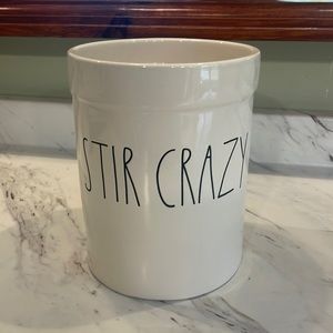 Rae Dunn Stir Crazy Utensil Pot